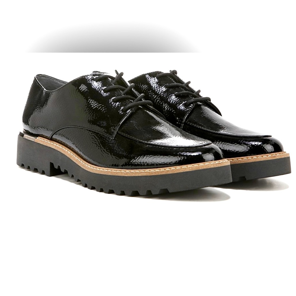 Franco Sarto Charles Patent Derby. New. Never worn. Size 7.5